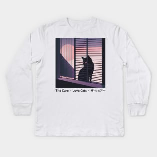 ザ・キュアー The Cure .. Love Cats Kids Long Sleeve T-Shirt